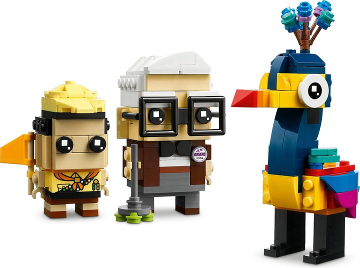 Immagine prodotto LEGO Disney Carl, Russell e Kevin (40752, LEGO Brickheadz)