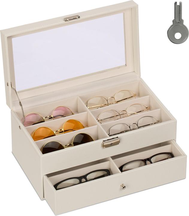 Produktbild Relaxdays Brillenbox