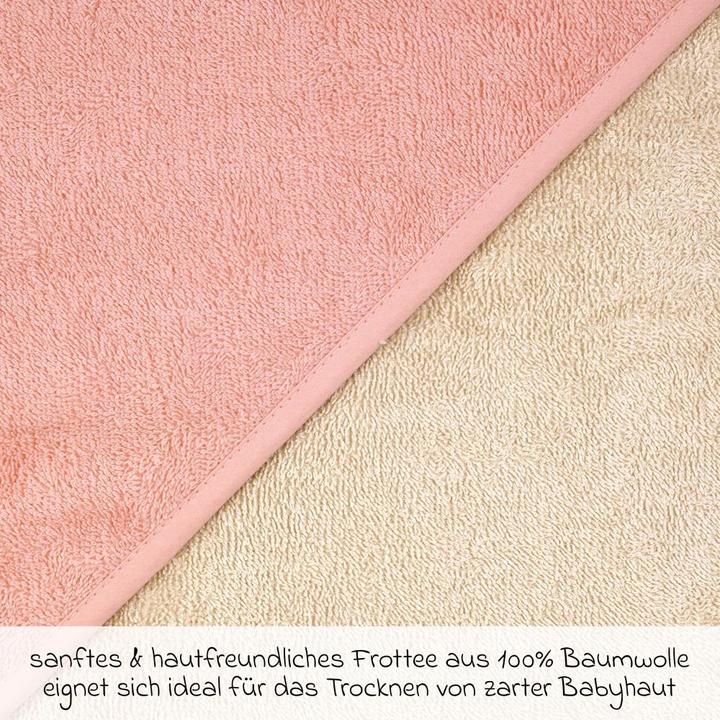 Produktbild Kapuzenbadetücher & Handtücher Kapuzenbadetuch 100 x 100 cm - Greige Er