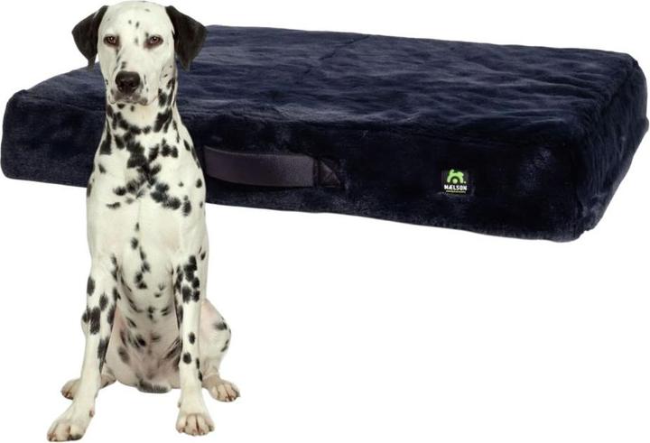 Actual product image Maelson MemoFluff 80 charcoa orthopaedic dog bed l (MF 8108) (Dog)