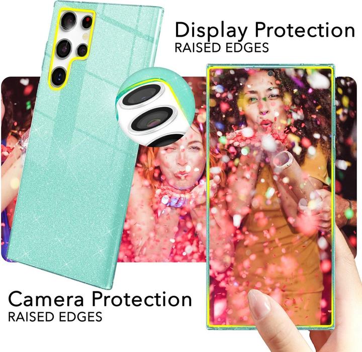 Image du produit Nalia Étui hybride pailleté (Samsung Galaxy S24 Ultra)