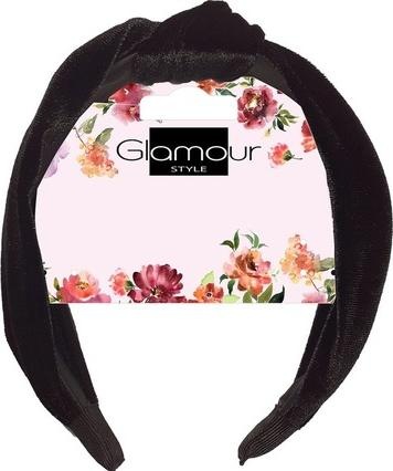 Glamour Hair band with velour knotack