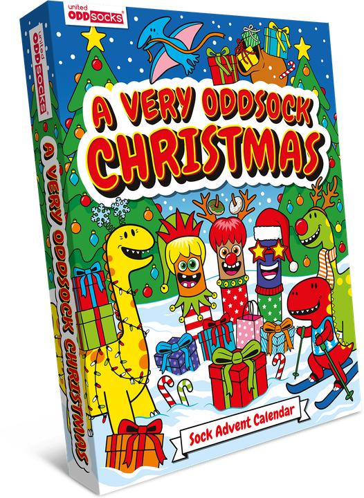 Actual product image United Oddsocks Advent Calendar Socks (30 - 38)