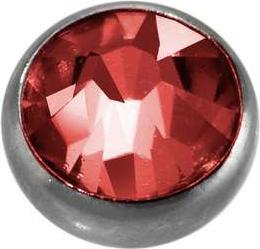 Produktbild Bijouteria 1.2mm Piercing-Kugel (Kristall, Edelstahl)
