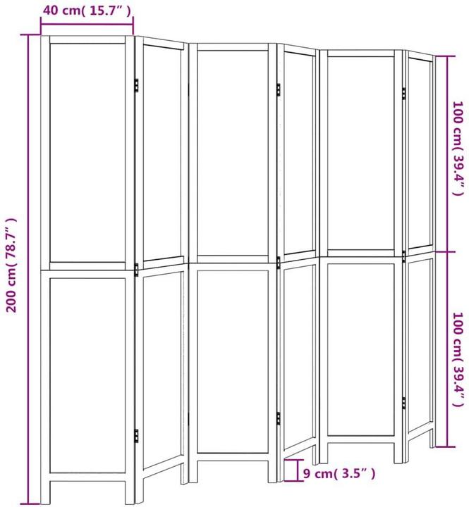 Image du produit vidaXL Paravent