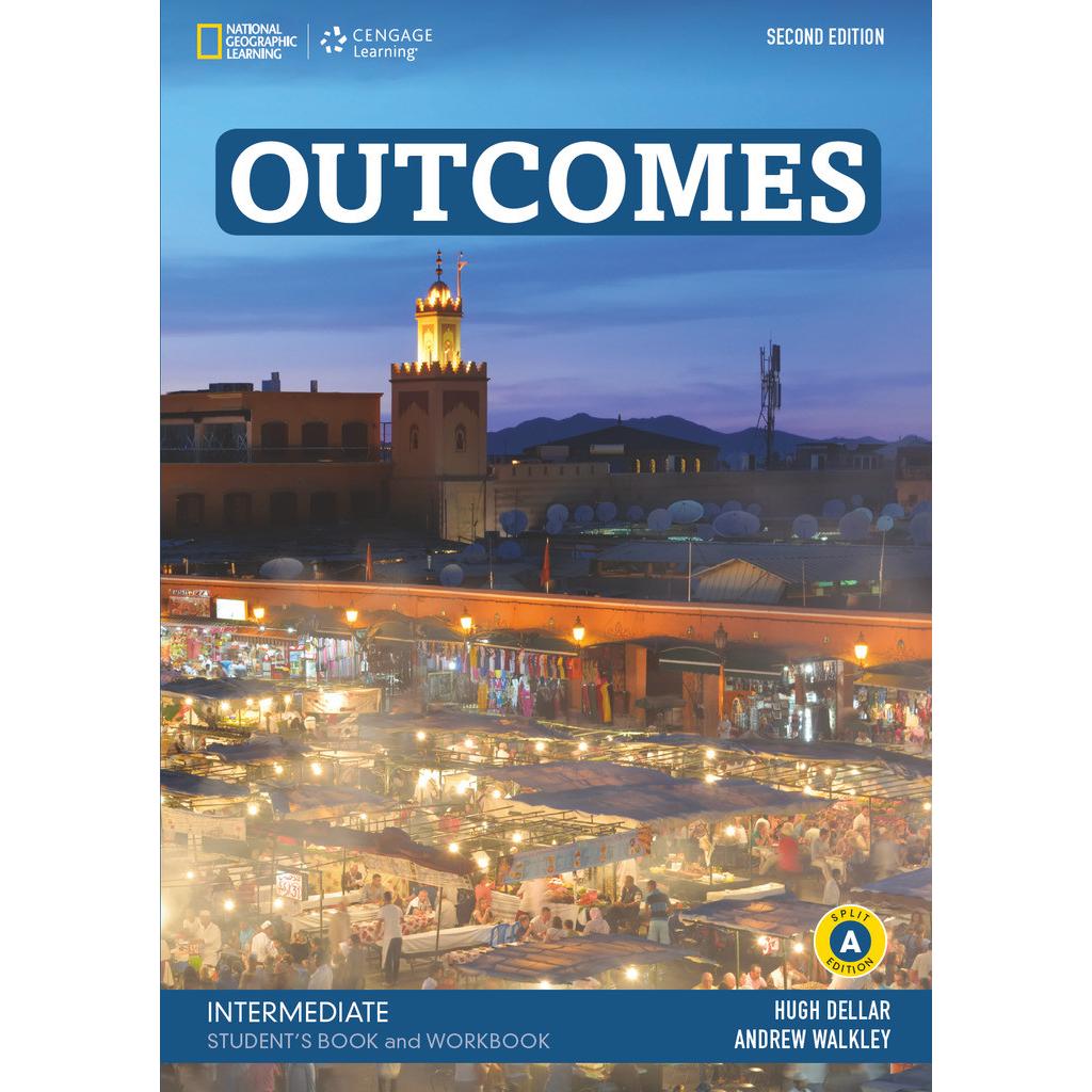 Outcomes Bre Intermediate Sb/W B Combo Split A/Class DVD, Schulbücher von Andrew Walkley, Hugh Dellar