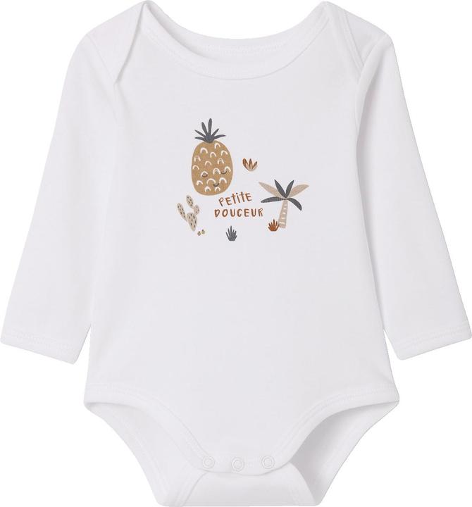 Actual product image Vertbaudet 5-pack of baby slip-on bodysuits (56)
