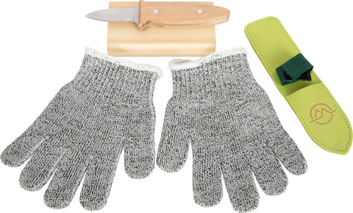 Actual product image small foot Carving knife set "Discover