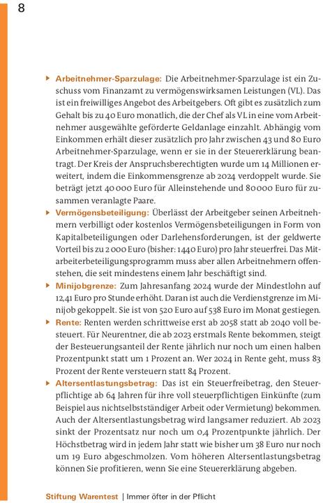 Actual product image Steuererklärung 2024/2025 - Rentner, Pensionäre (German, Udo Reu, 2024)