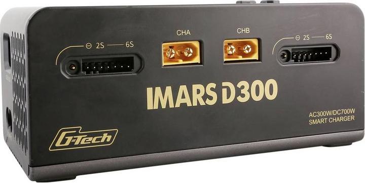 Image du produit Gens Ace IMARS D300 G-Tech Channel AC/DC 300W/700W RC Battery Charger-UE