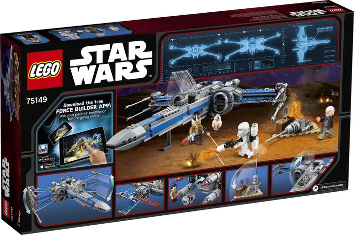 Produktbild LEGO Resistance X-Wing Fighter (75149, LEGO Star Wars)