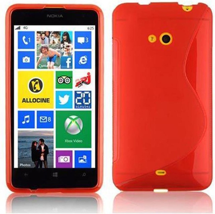 Actual product image Cadorabo TPU S-Line Cover (Nokia Lumia 625)