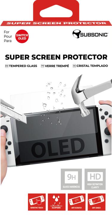 Produktbild Subsonic Super Screen Protector Tempered Glass for Nintendo Switch OLED (Switch OLED, Switch, Switch Lite)