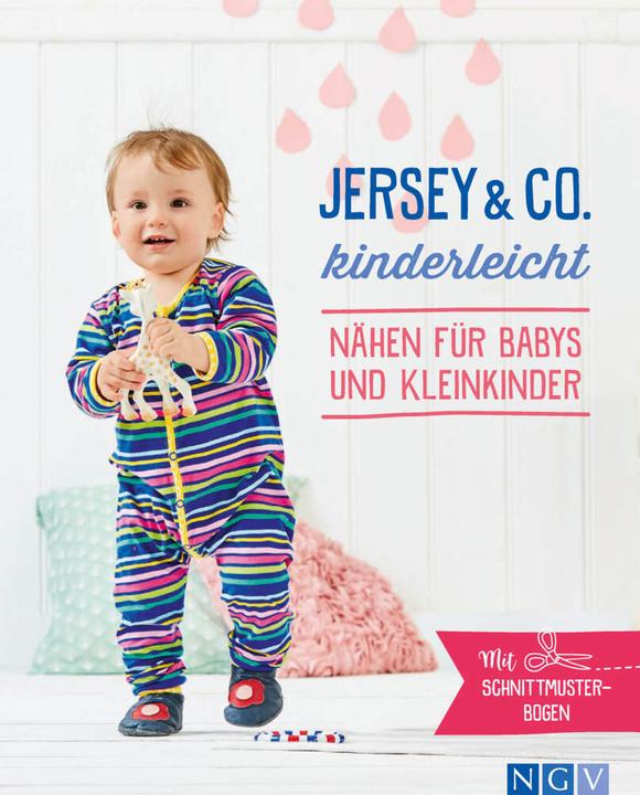 Actual product image Jersey & Co. kinderleicht - Nähen für Babys und Kleinkinder (German, 2021)
