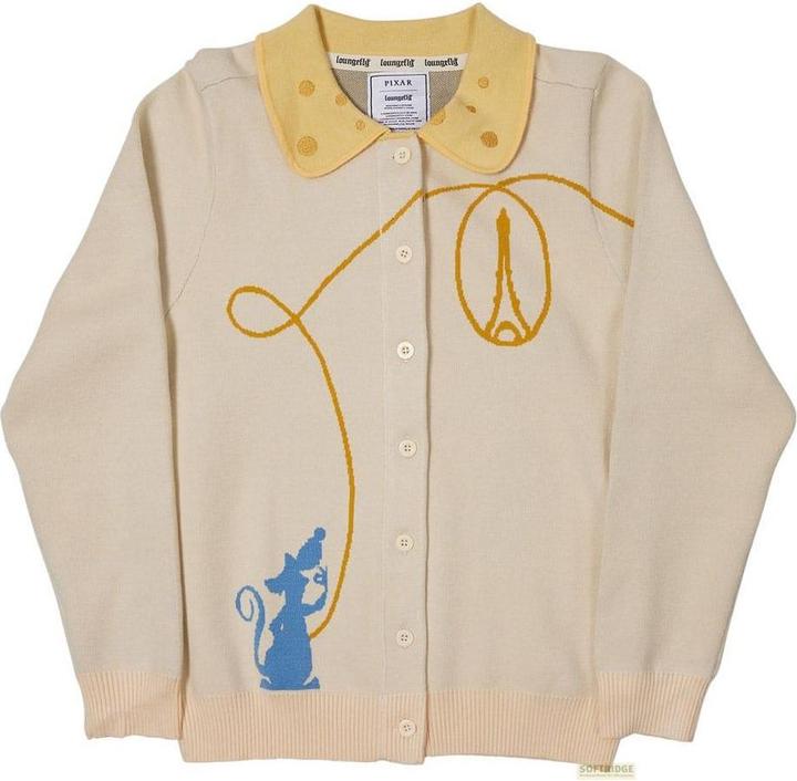 Loungefly Pixar by Cardigan Unisex Ratatouille Collared Grösse L