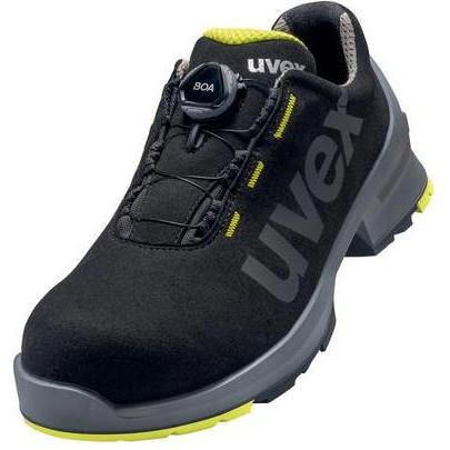 Uvex Safety, Sicherheitsschuhe, 1 Halbschuhe S2 65667 schwarz, gelb Weite 10 GrÃ¶ÃŸe 50 (S2, 50)