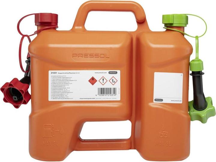 Actual product image Pressol Combi fuel canister
