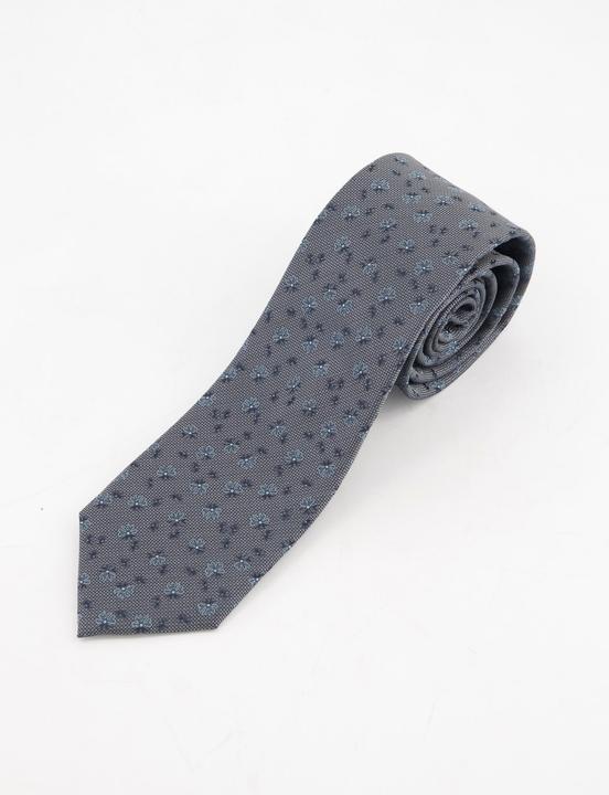 Produktbild JP1880 Seidenkrawatte, Minimalmuster, extra lang, 7,5 cm breit