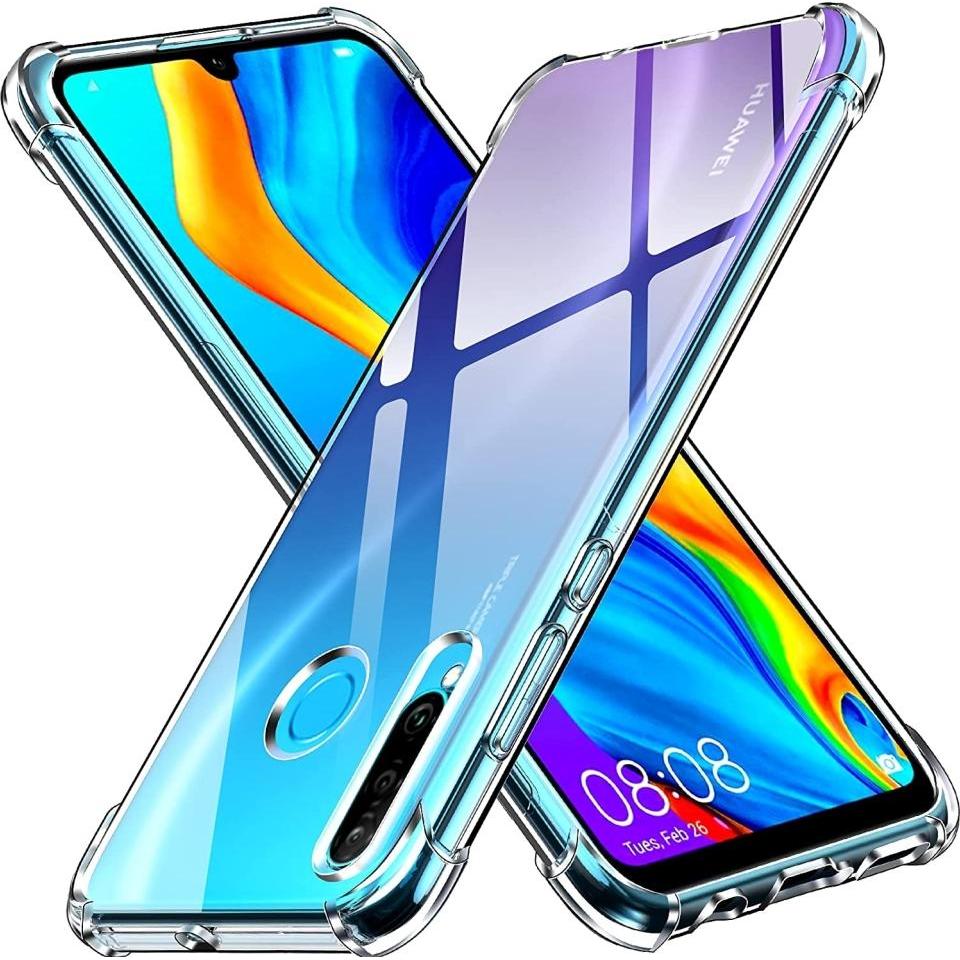 Screenguard Huawei P30 Lite Hülle Crystal Soft Airbag Bumper (Huawei P30 Lite), Smartphone Hülle, Transparent