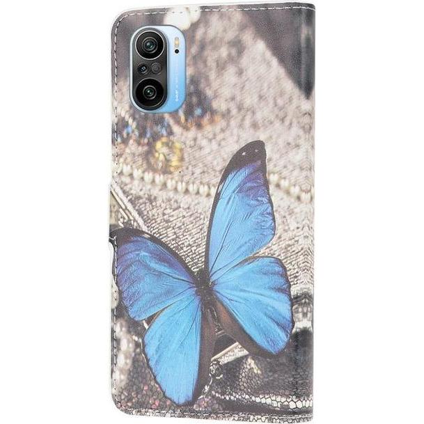 MU Style Leder Bookcover Image Series (Xiaomi Mi 11i, Xiaomi Poco F3), Smartphone Hülle, Mehrfarbig