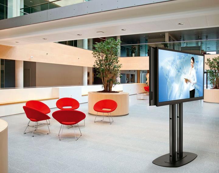 Produktbild Vogels PUC 2718 Standprofil, 180 cm, schwarz (100", 160 kg)