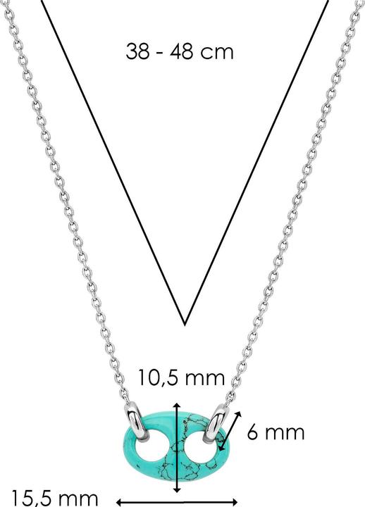 Actual product image Ti Sento Milano Kette (925 silver, 48 cm)