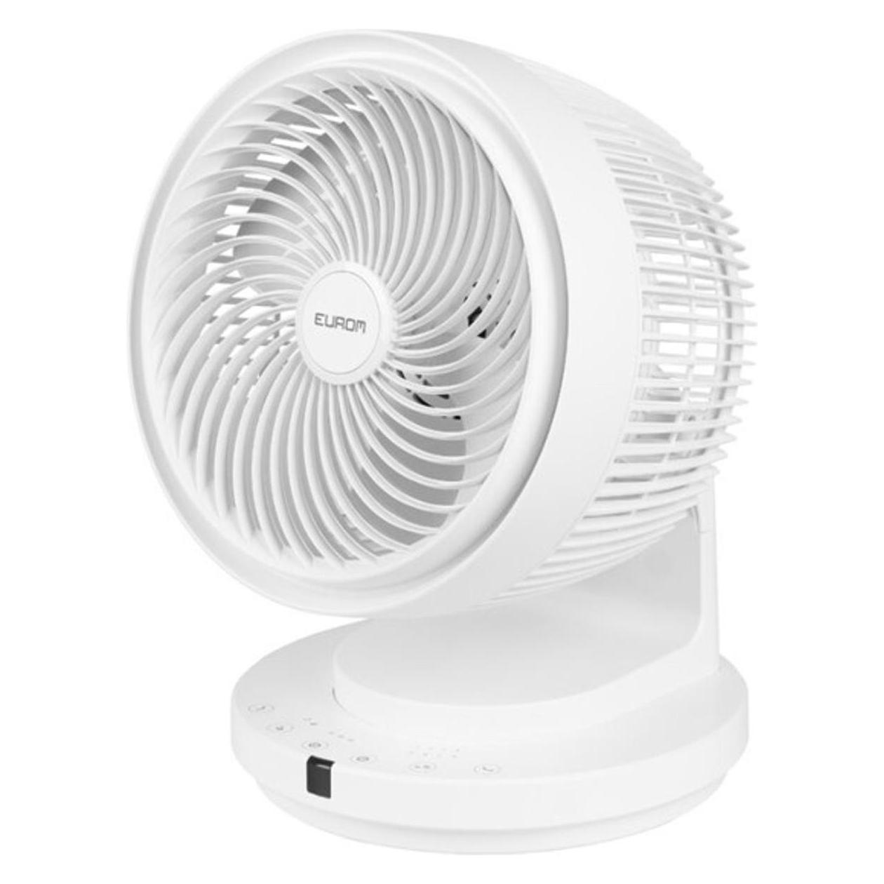 Eurom Vento 3D Silent Comfort Ventilator Wit - 26, 5 Cm, Ventilator, Wit