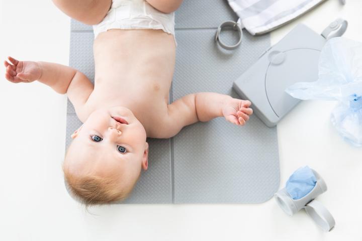 Actual product image Ubbi Changing bag and mat