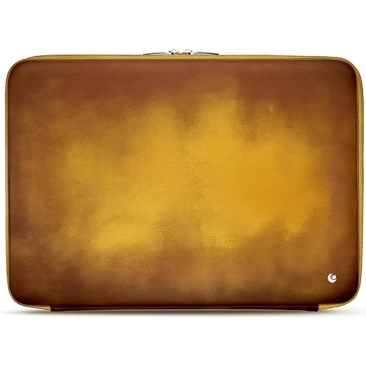 Noreve Lederhülle, Notebooktasche, Orange