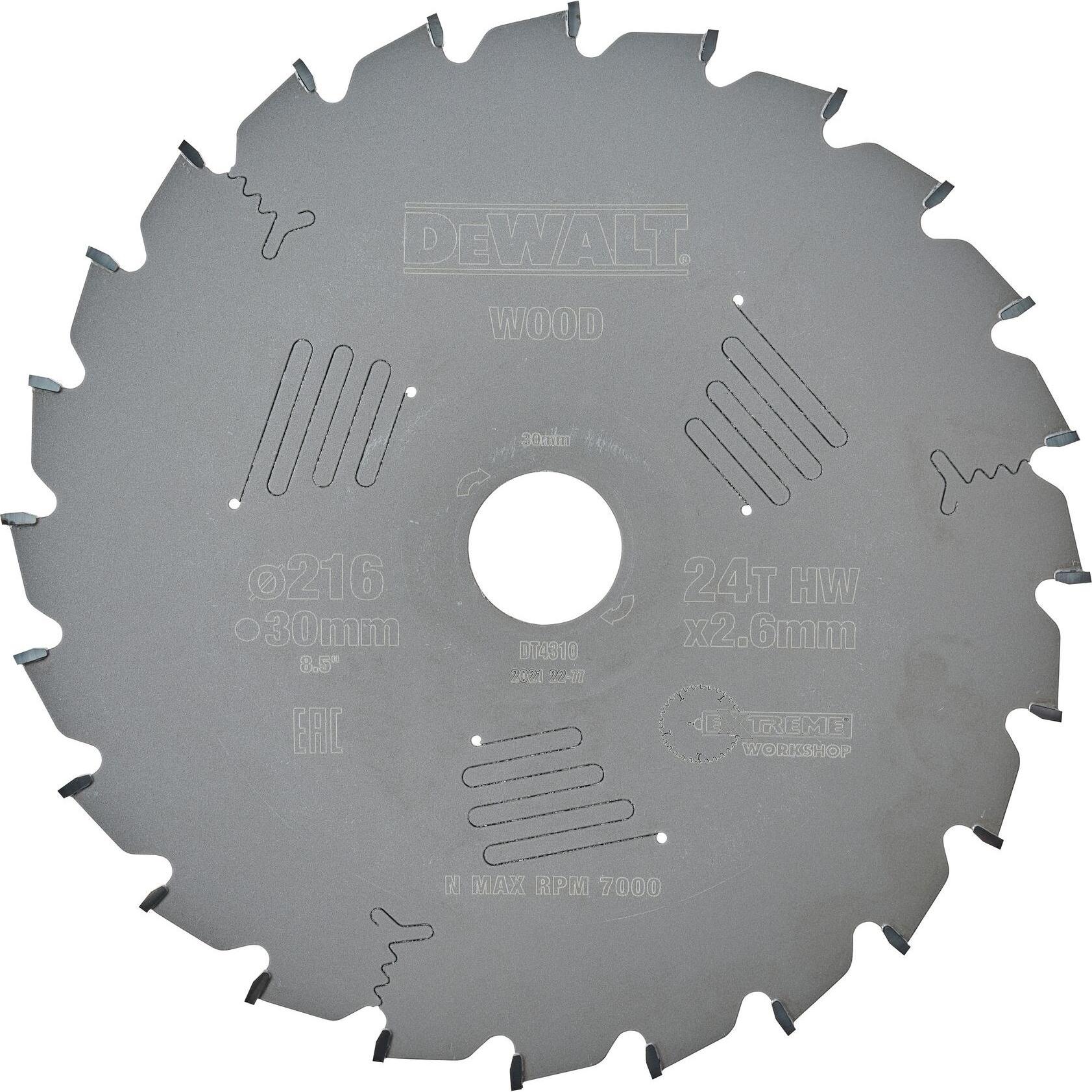 DeWalt, Sägeblatt, Handkreissägeblatt