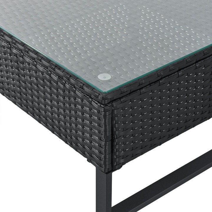Actual product image Juskys Polyrattan Lounge