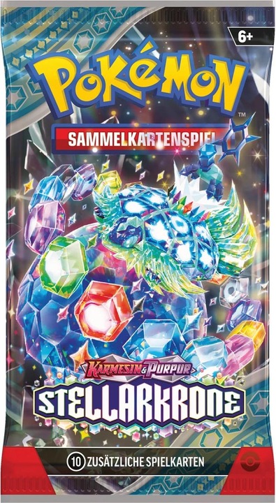 Image du produit Pokémon Stellar Crown (Allemand, Pack de boosters)