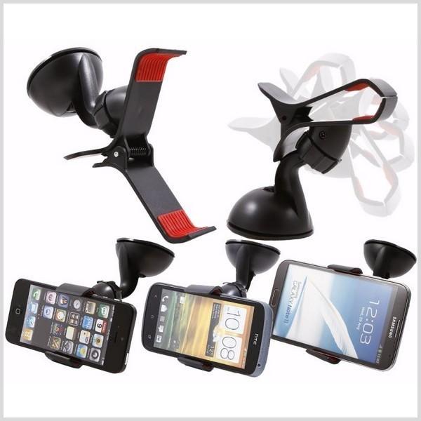 Actual product image PhoneLook Car Phone Holder Suction Cup for Windscreen & Universal Clamp for Smartphone
