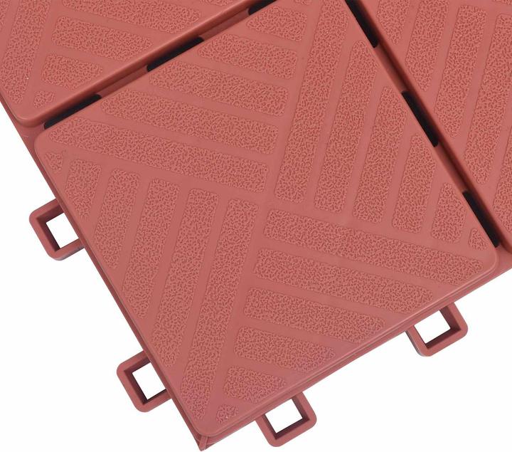 Produktbild vidaXL Terrassenfliese (10x, 30.50 x 30.50 cm)