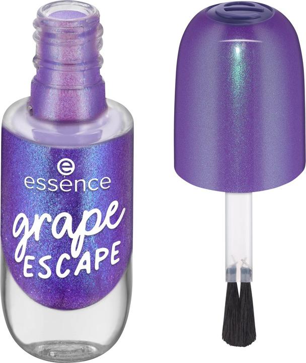 Actual product image essence Cosmetics Gel Nail Colour Violet Long-Lasting (79 grape ESCAPE, Gel-Effect Nail Polish)