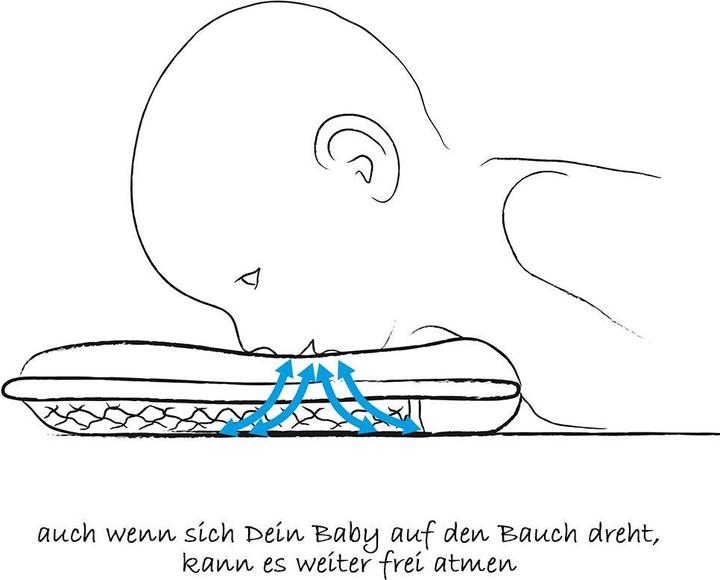 Image du produit Theraline Oreiller bébé taille 1 (23 x 21 cm)