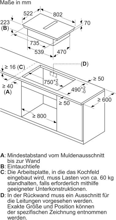 Image du produit Bosch Hausgeräte Series 6 PVQ811H26E (80.20 cm)