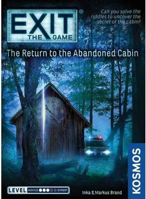 Productafbeelding Thames & Kosmos EXIT 18: Return To The Abandoned Cabin (EN) (KOS1708) (Engels, 1 - 4 Spelers)