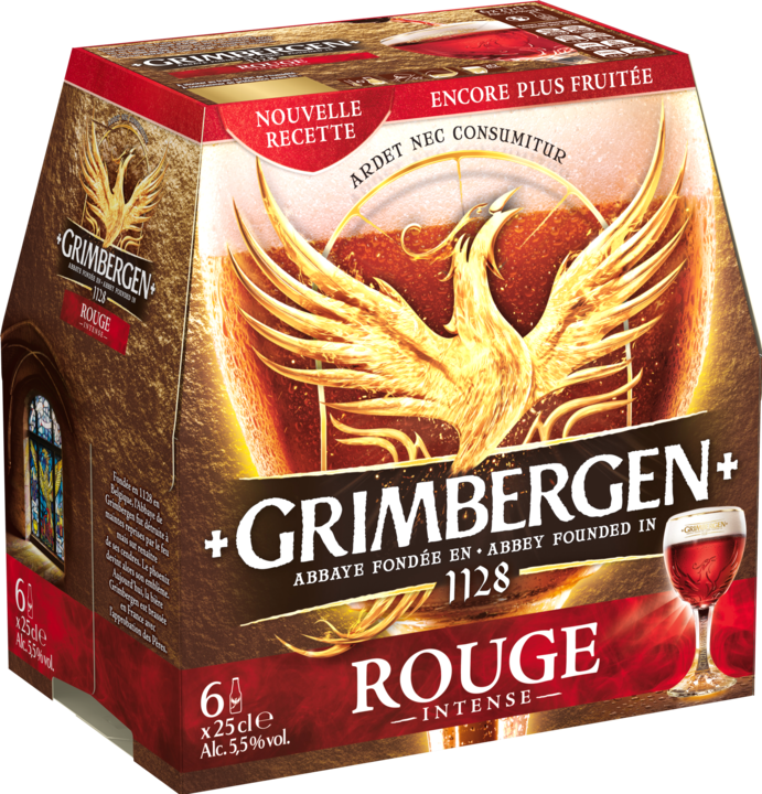 Actual product image Grimbergen Rouge (6 x 25 cl)