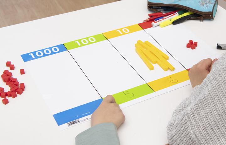 Produktbild Betzold Zehnersystemsatz mit Rechentafel (Deutsch)