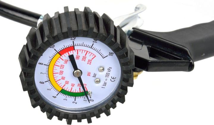 Image du produit GEKO Pistolet de soufflage avec manomètre