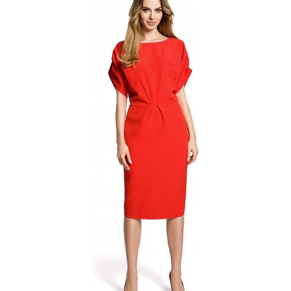 Made of Emotion, Herren, Kleider, Cocktailkleid Moe, Rot, (L)