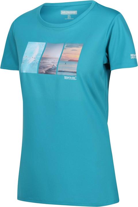 Actual product image Regatta Womens/Ladies Fingal VIII Ocean T-Shirt (44 D)