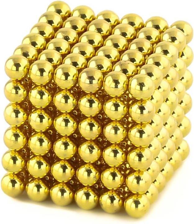 Actual product image Neoballs Sphere Magnets Gold