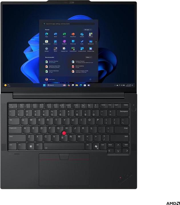 Produktbild Lenovo ThinkPad E14 Gen 7 (14", AMD Ryzen 5 220, 32 GB, 512 GB, DE)