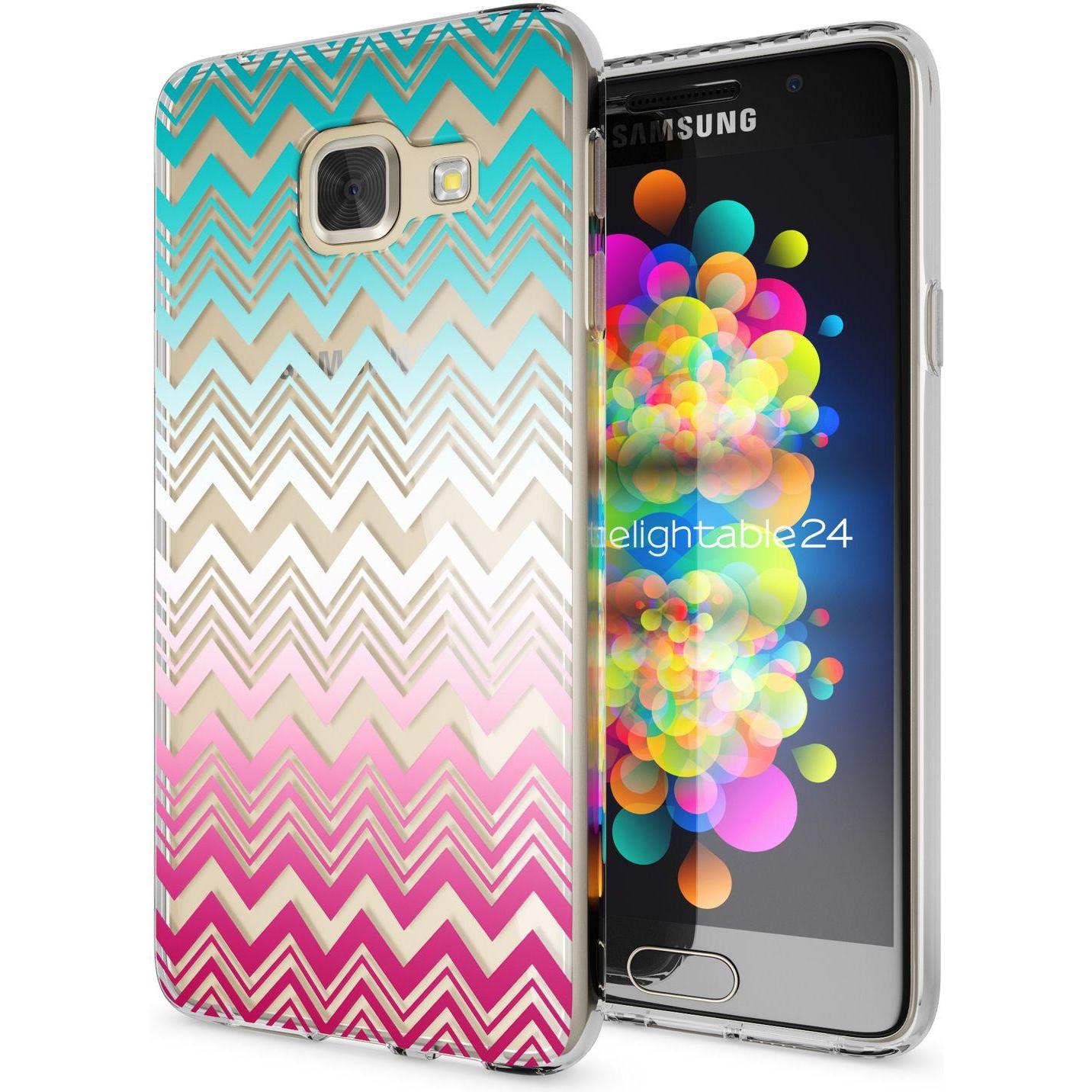 Nalia Handyhülle (Samsung Galaxy A3 (2017)), Smartphone Hülle, Mehrfarbig