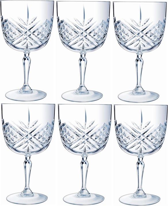 Actual product image Arcoroc Gin glass Broadway 580 ml, 6 pieces, Transparent (5.80 dl, 6 x, Gin glasses)