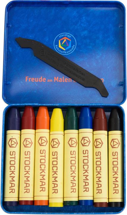 Produktbild Stockmar Wachsmalstift (Mehrfarbig, 8 x)