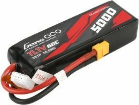 Immagine prodotto Gens Ace G-Tech 5000mAh 11.1V 60C 3S1P Lipo di dimensioni ridotte con spina XT60 (11.10 V, 5000 mAh)