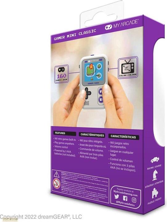 Produktbild Sombo Retro Gamer Mini Classic Games